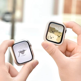 กรณีขนมนุ่ม for Apple Watch IWatch Ultra/SE 3 2 Series 11 10 9 8 7 6 5 49มม 46 42 45 44 40 41 38มม วัสดุยางซิลิโคนฝาครอบ