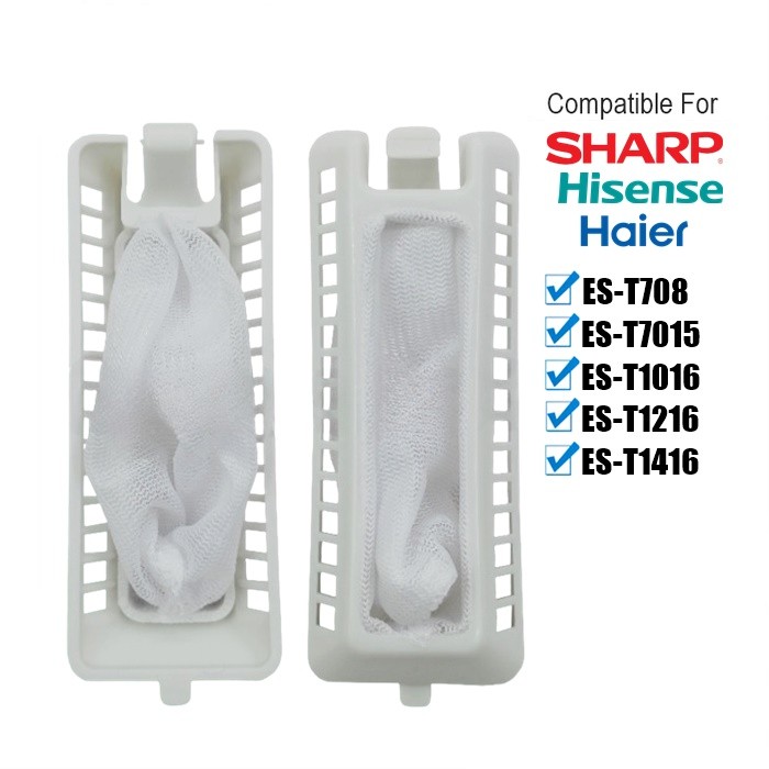 Sharp EST708 EST7015 EST1016 EST1216 EST1416 กรองฝุ่นเครื่องซักผ้า/Penapis Habuk Mesin Basuh/洗衣裙子