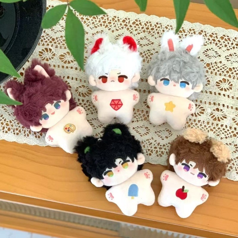 10ซม.ความรักและพื้นที่ลึก Zayne Rafayel Xavier Sylus รูป-น่ารักอะนิเมะพวงกุญแจจี้คอสเพลย์ Acg ของขวั