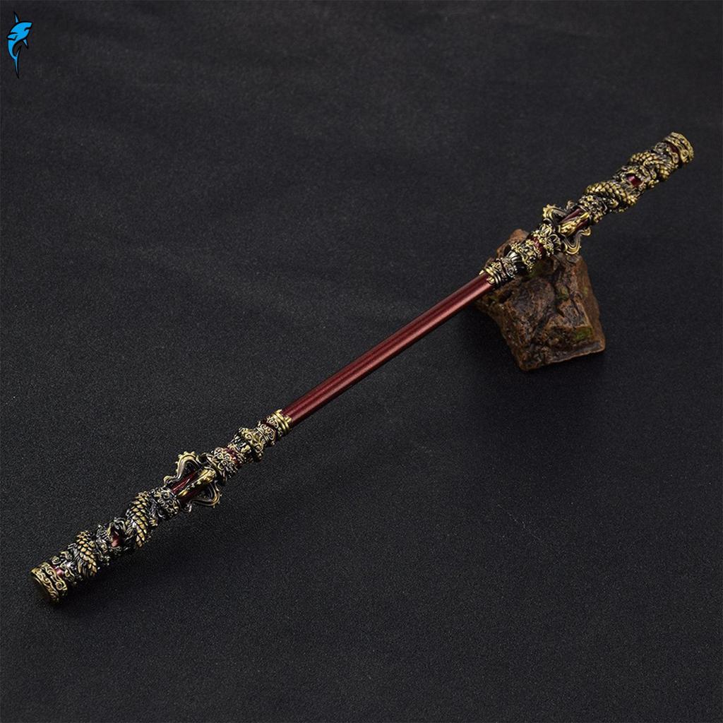 Wukong โลหะ Ruyi Jingu Bang รุ่น Monkey King Sun Wukong คอสเพลย์ Props สําหรับเดสก์ท็อปตกแต่ง