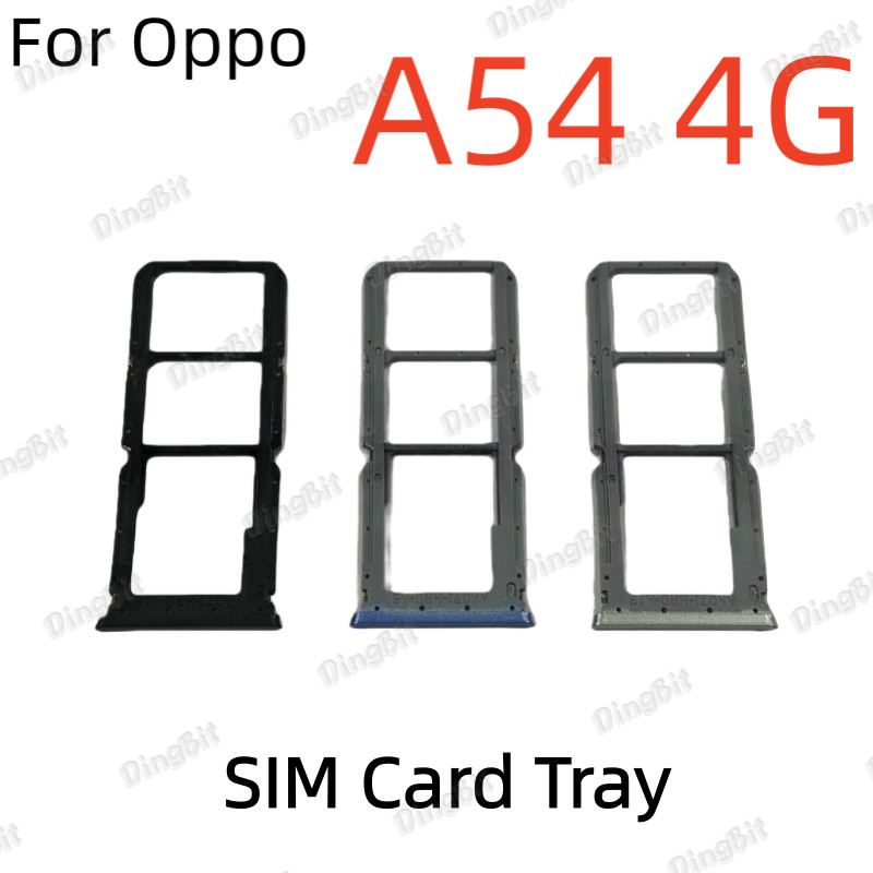 ถาดซิมผู้ถือบัตรช่องเสียบการ์ดทดแทนสําหรับ OPPO A54 4G