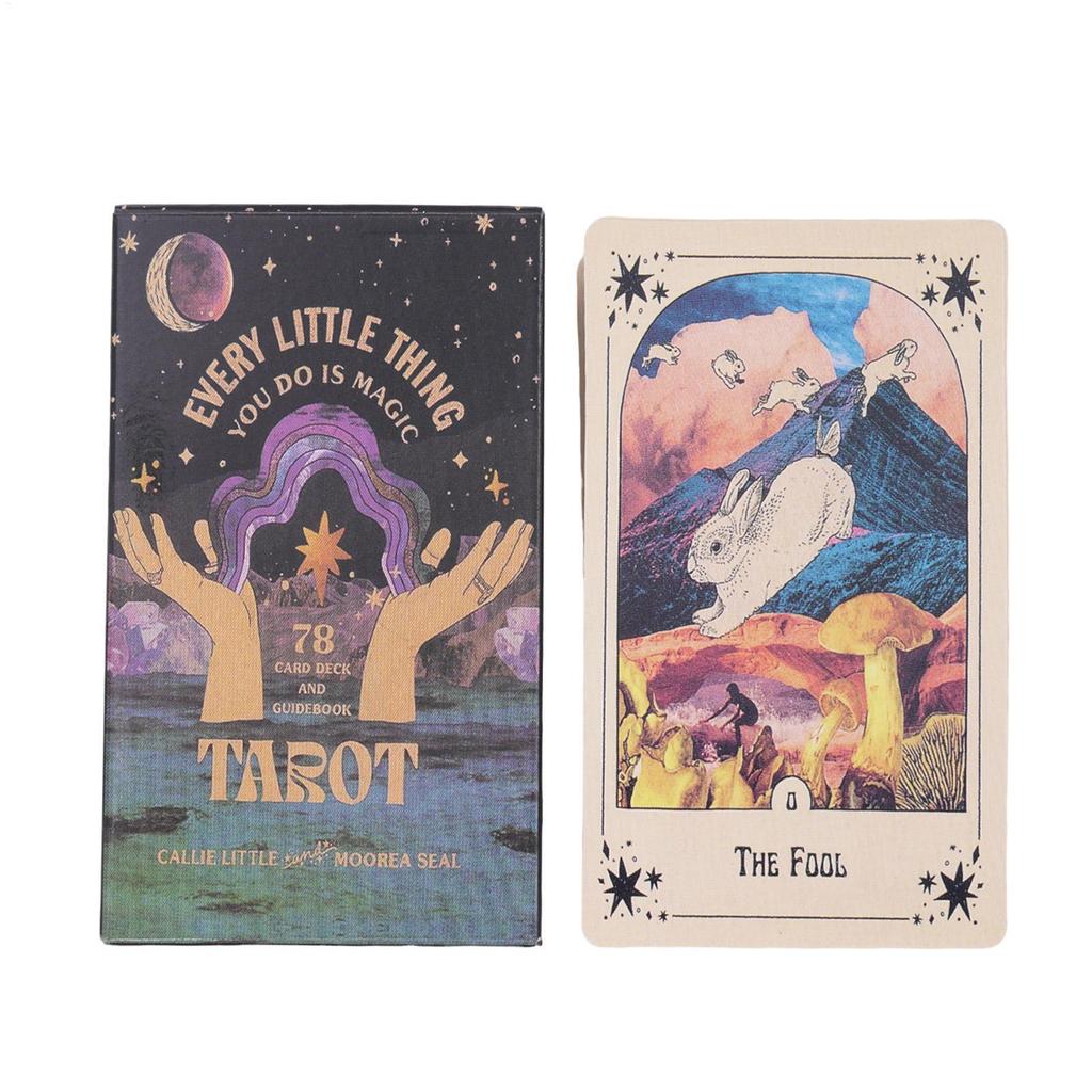 Tarot Deck เริ่มต้น Tarot การเรียนรู้เครื่องมือทํานายมืออาชีพสําหรับผู้ชายผู้หญิง Past Lives Spiritu