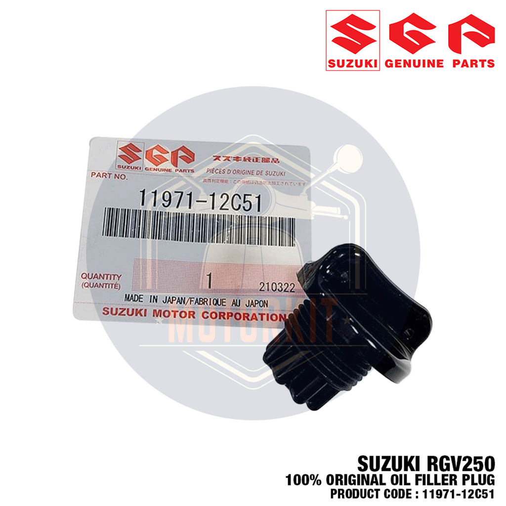SUZUKI RGV250 RGV 250 น้ํามัน FILLER PLUG CAP MINYAK ENJIN 11971-12C51