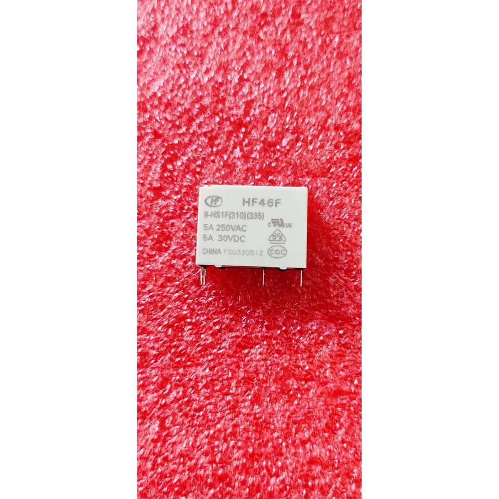 ยี่ห้อใหม่ Macro HF46F รีเลย์ 9-HS1F (310) (335) 4 Pins 9V