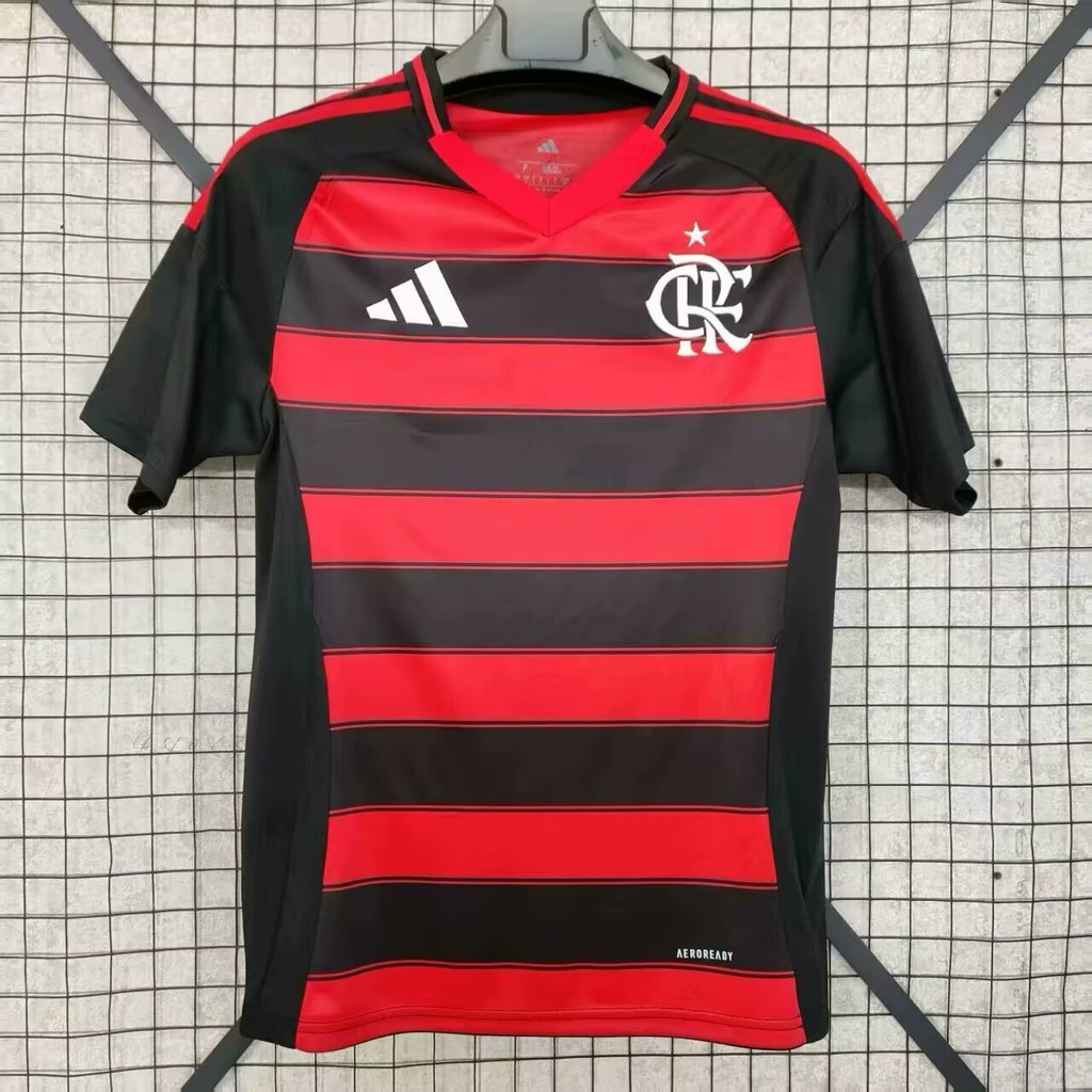 เสื้อยืดกีฬา Flamengo แบบแห้งเร็ว สำหรับสวมใส่ขณะเล่นฟุตบอล