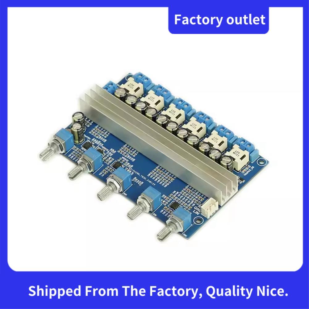 TPA3116 4.2 ช่องเครื่องขยายเสียง 100Wx2 +50Wx4 2.0 สเตอริโอ Dual ซับวูฟเฟอร์เครื่องขยายเสียง DC24V
