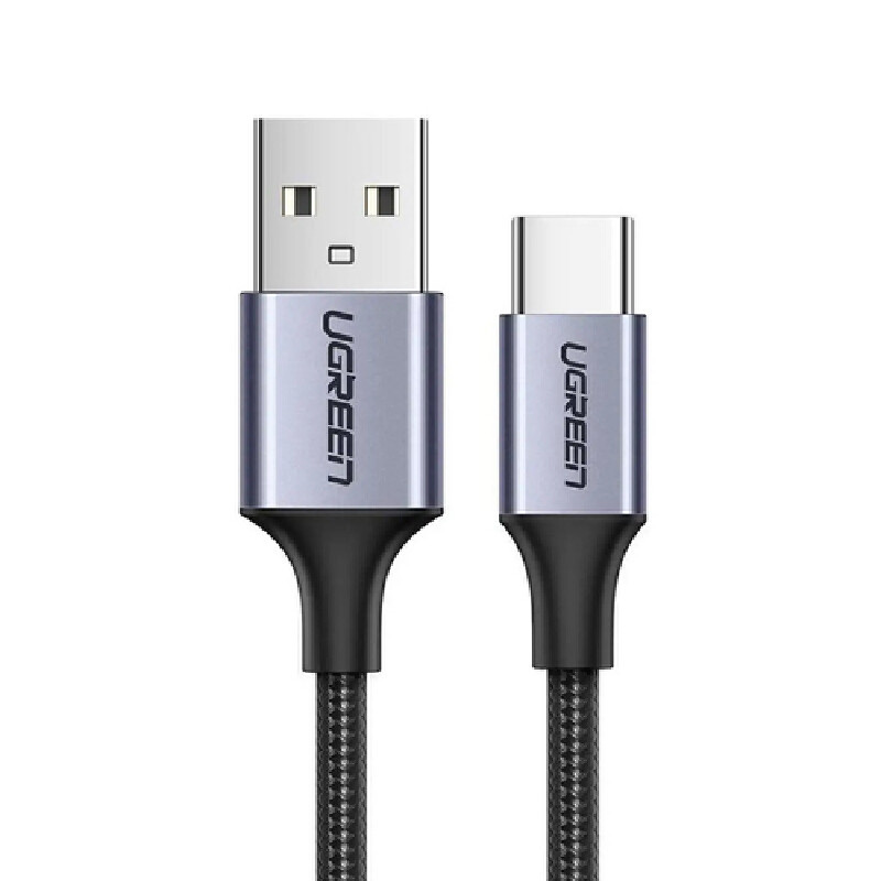 UGREEN สาย USB TO 3A DATA รุ่น 60128 สีดำ