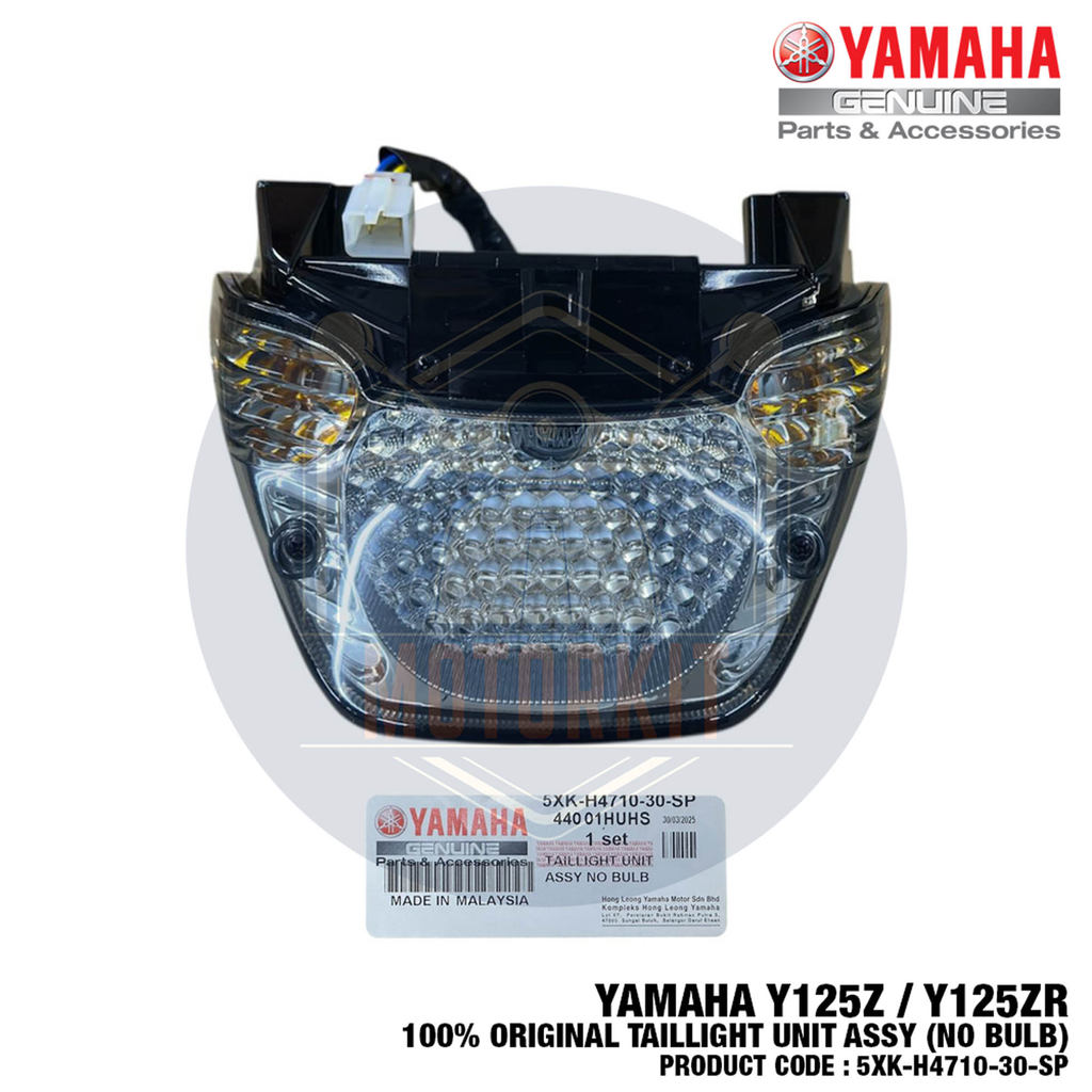 Y125Z Y125ZR 125Z 125ZR TAILLIGHT UNIT ASSY NO BULB TAIL LAMPU BELAKANG 5XK-H4710-30-SP