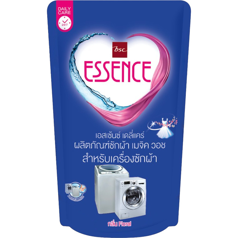essence [ยกลัง] ผลิตภัณฑ์ซักผ้าเอสเซ้นซ์ สำหรับเครื่องซักผ้า 700 มล. (1 ลัง บรรจุ 18 ชิ้น .).