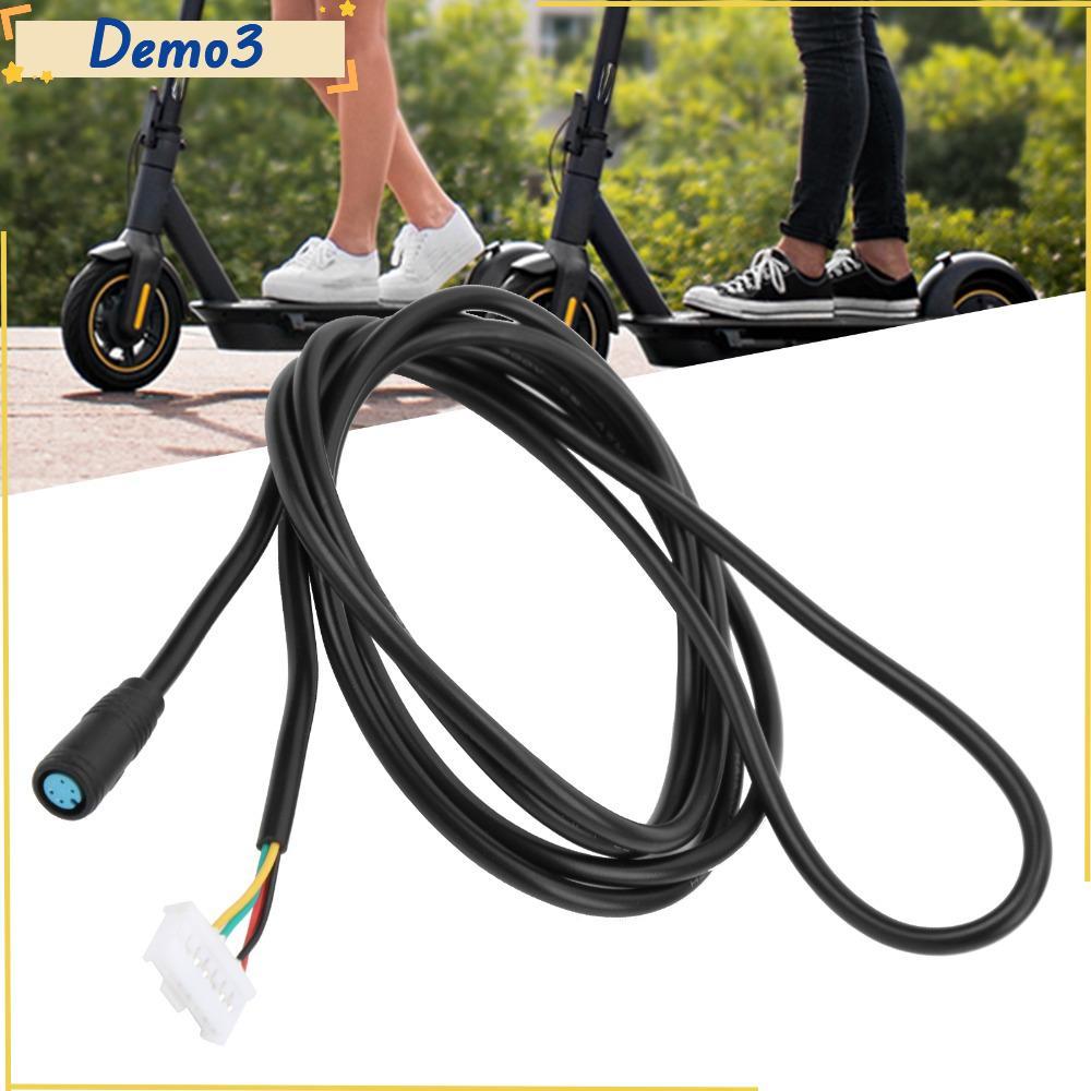 [DEMO3] สายไฟสกู๊ตเตอร์, ยางสีดําไฟฟ้าสกู๊ตเตอร์สายไฟ, ความยาว 152 ซม. เปลี่ยนสายไฟสําหรับ Ninebot M