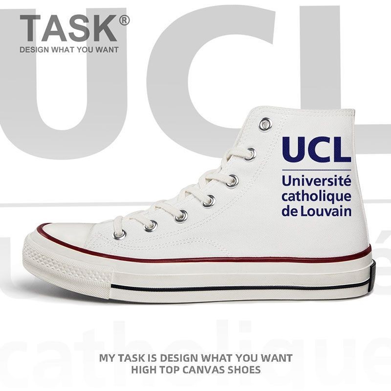 TASK พื้นที่ภาษาฝรั่งเศส Ruwen University ที่กําหนดเองที่มีชื่อเสียงโรงเรียน Class Uniform รองเท้าผ้