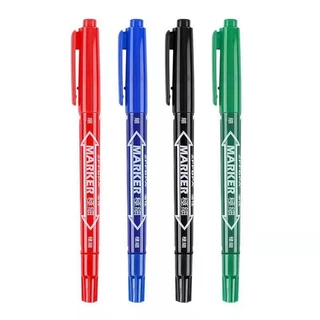 double marker penปากกาเขียนซองไปรษณีย์ ปากกากันน้ำ