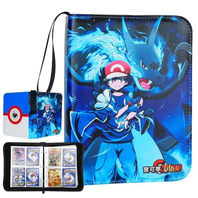 PTCG Pokémon Card Book Collection Book Sudoku Pokémon Card Collection Book Card Bag Card Storage Boo