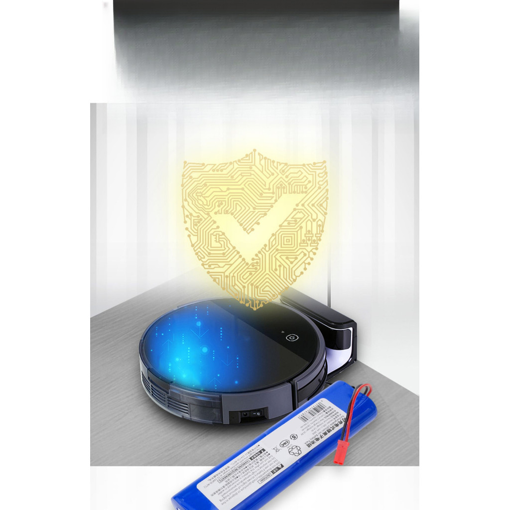 แบตเตอรี่สำหรับหุ่นยนต์ทำความสะอาด Ecovacs DF45, ILIFE X750, V5s Pro, V3 Plus และรุ่นที่เกี่ยวข้อง