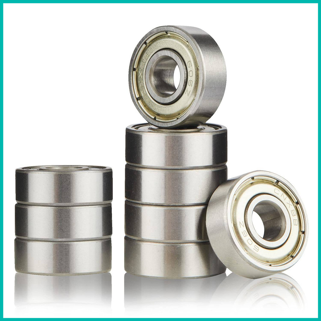 KHA10Pcs 608 ZZ 608RS ตลับลูกปืน 608ZZ โลหะ Double Shielded Miniature Deep Groove สเก็ตบอร์ดตลับลูกปืน 8 มม.X 22 มม.X 7 มม.