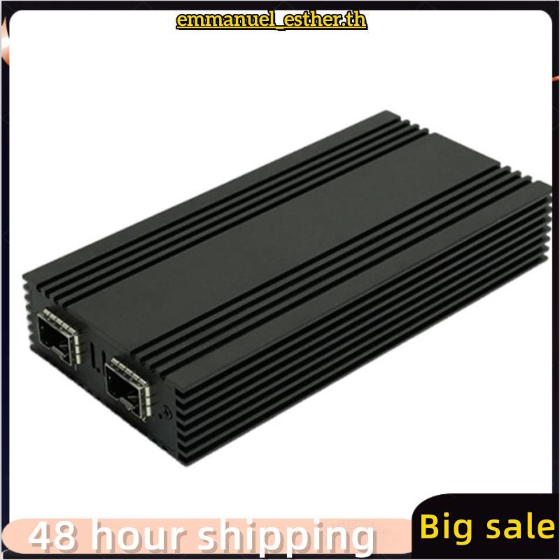 I82588ES 10G SFP + Dual Port USB4.0 การ์ดเครือข่ายสําหรับ 5/4/3 2 พอร์ต 10GBASE-T อะแดปเตอร์เครือข่า