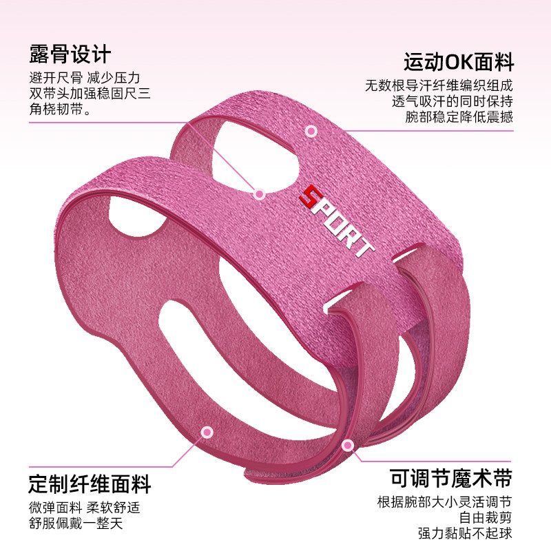 Tfcc สายรัดข้อมือ Tendon Sheath การบาดเจ็บการออกกําลังกายแพลงฟิตเนสโยคะผู้ชายผู้หญิงแบดมินตันสายรัดข