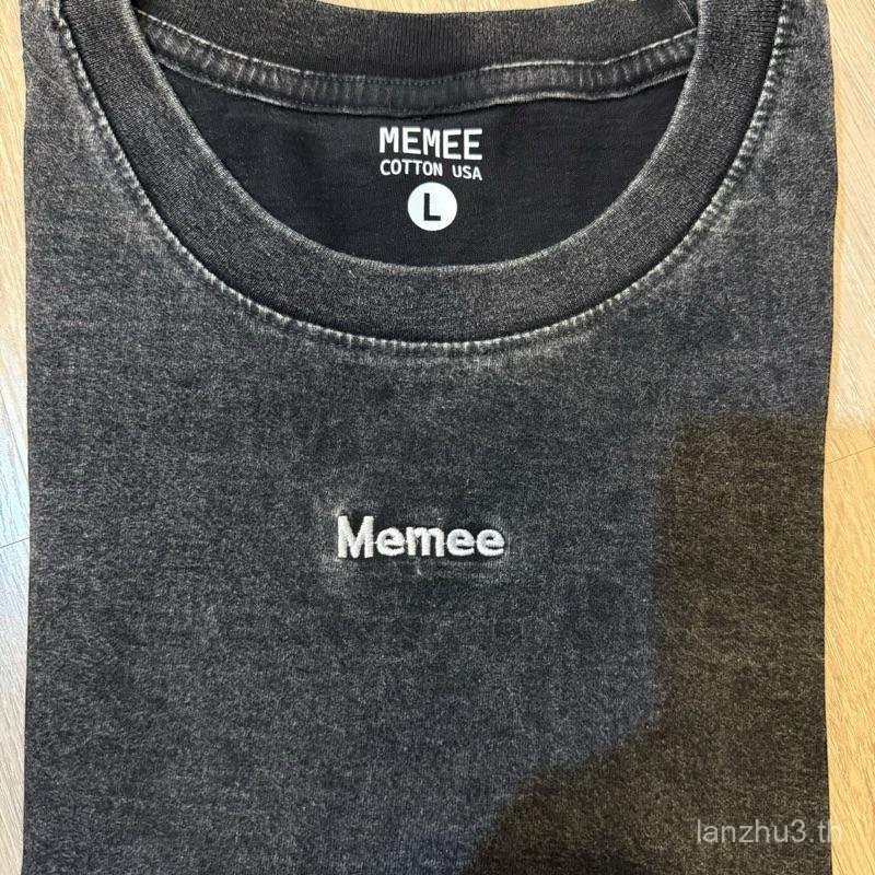 สินค้าใหม่>เสื้อยืดผ้าฟอก S-3XL MEMEE ~ COTTON ผ้านิ่ม (ฟอกปัก รุ่นใหม่)