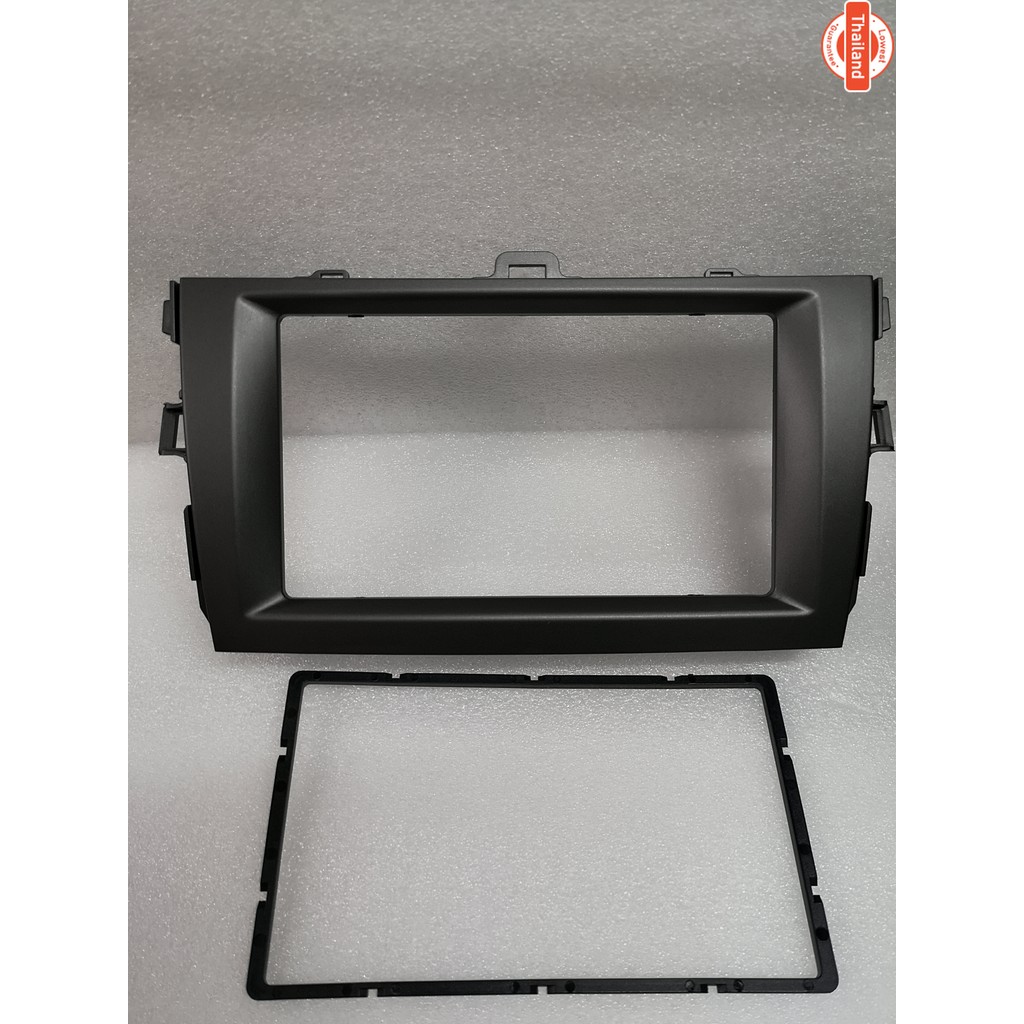 ส่งจากไทย มีตําหนิ หน้ากาก แอนดรอยด์ TOYOTA corolla altis ตรงรุ่น year 2008-2013 หน้ากากวิทยุ altis 