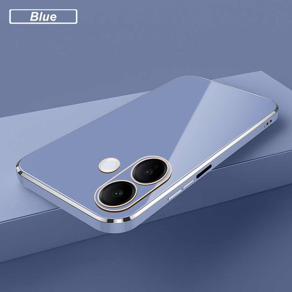 HP Soft Case Vivo V60 Lite 4G 5G เคสโทรศัพท์หรูหราบางมันวาว