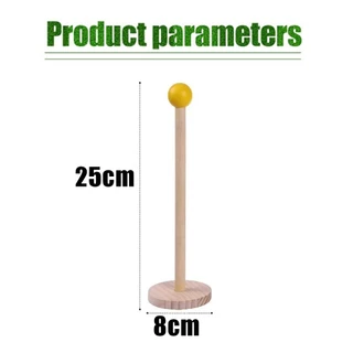 รับคูปองก่อนสั่ง！ ยาว25CM ที่เก็บยางมัดผม ชั้นวางกระดาษ วัสดุไม้ อุปกรณ์มัดผม สำหรับเก็บข้อมือ สร้อยคอก็ได้