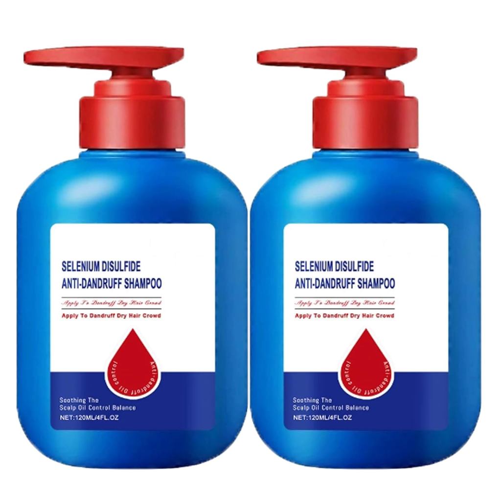 แชมพู Para Caspa, แชมพูขจัดรังแคสําหรับหนังศีรษะมัน, ควบคุมความมันสดชื่น, Unisex (2 ชิ้น)