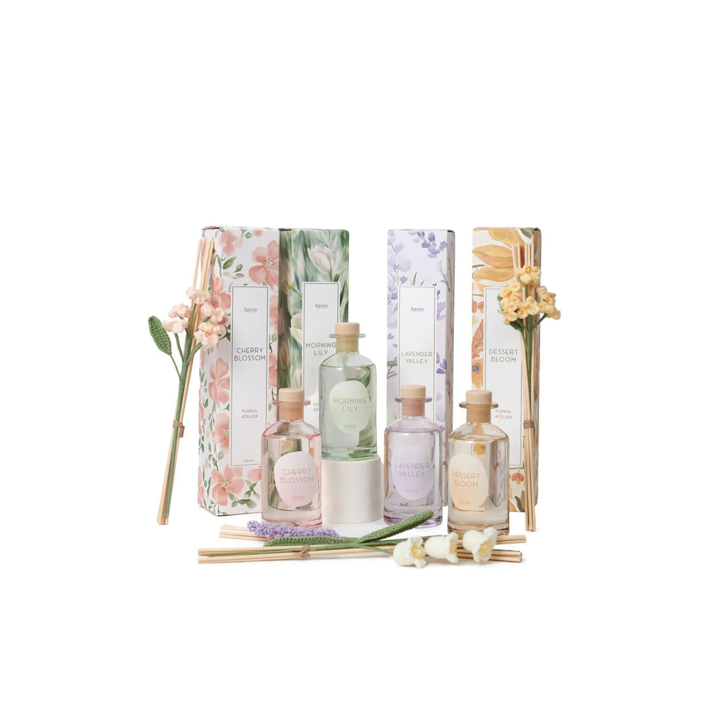 Haven ก้านไม้หอม รุ่น Floral ขนาด 300 มล.