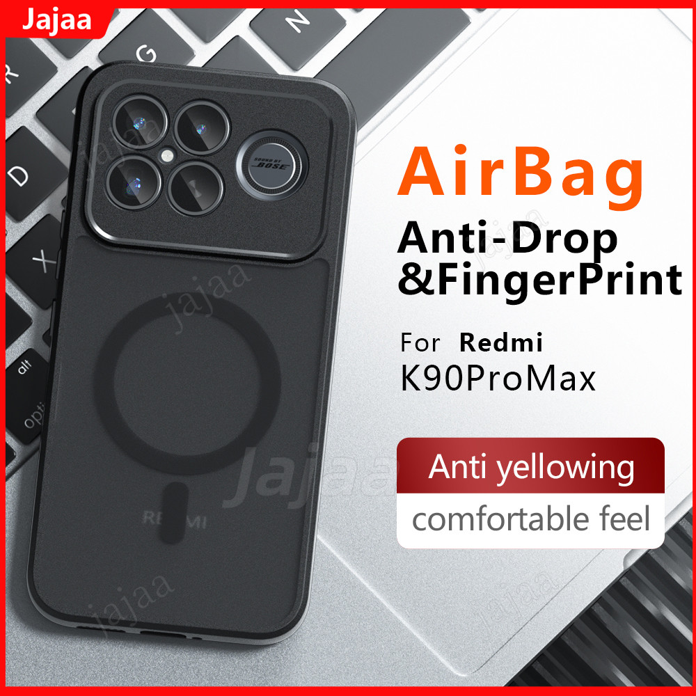 เกราะกันกระแทกสําหรับ Xiaomi Redmi K90 Pro Max 5G K80 K70 Pro K70E Magnetic Hard Protection Matte ฝา