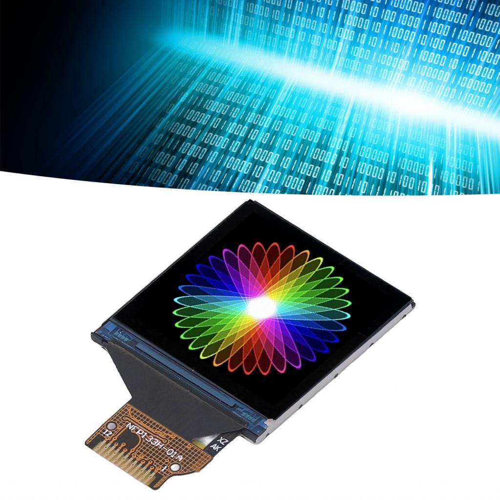 1.3in หน้าจอ TFT ST7789V ไดรฟ์ 2PCS โมดูลจอแสดงผล IPS การบริโภคต่ำสำหรับอุปกรณ์อิเล็กทรอนิกส์ DIY