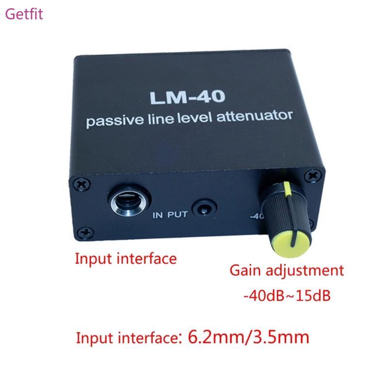 GETF โลหะเสียง Attenuation อุปกรณ์สัญญาณ Passive Attenuator ปรับปรุงคุณภาพเสียงสําหรับอุปกรณ์ต่างๆ 0