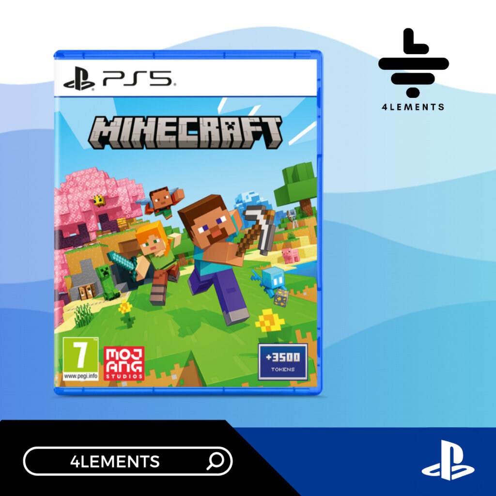 (พร้อมส่ง) PS5 MINECRAFT (GAME) (ENG)
