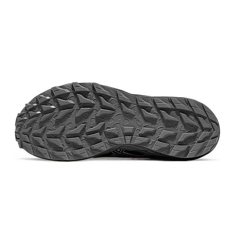 รองเท้าวิ่งผู้ชาย Trail Running Breathable รองเท้าผ้าใบ Grip สวมใส่รองเท้าวิ่ง GEL-SONOMA FE สีดํา/เ