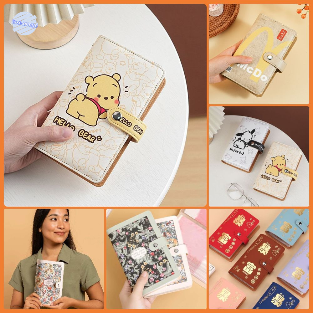 $1000 สมุดออมเงิน บิลเงินสด สมุดรายรับจ่าย Mini Binder Saving Challenge, ประหยัดเงินการ์ตูนหมี 100 ซองท้าทายประหยัดเงิน, PU นํากลับมาใช้ใหม่ได้กันน้ําแผ่นคู่