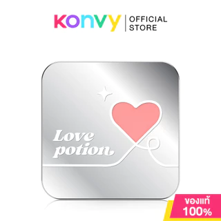 LOVE POTION Starry Blush Powder 2.8g #01 Baby Blue บลัชฝุ่นเนื้อเนียนละเอียด เลิฟ โพชั่น สีชัด ติดทนนาน.