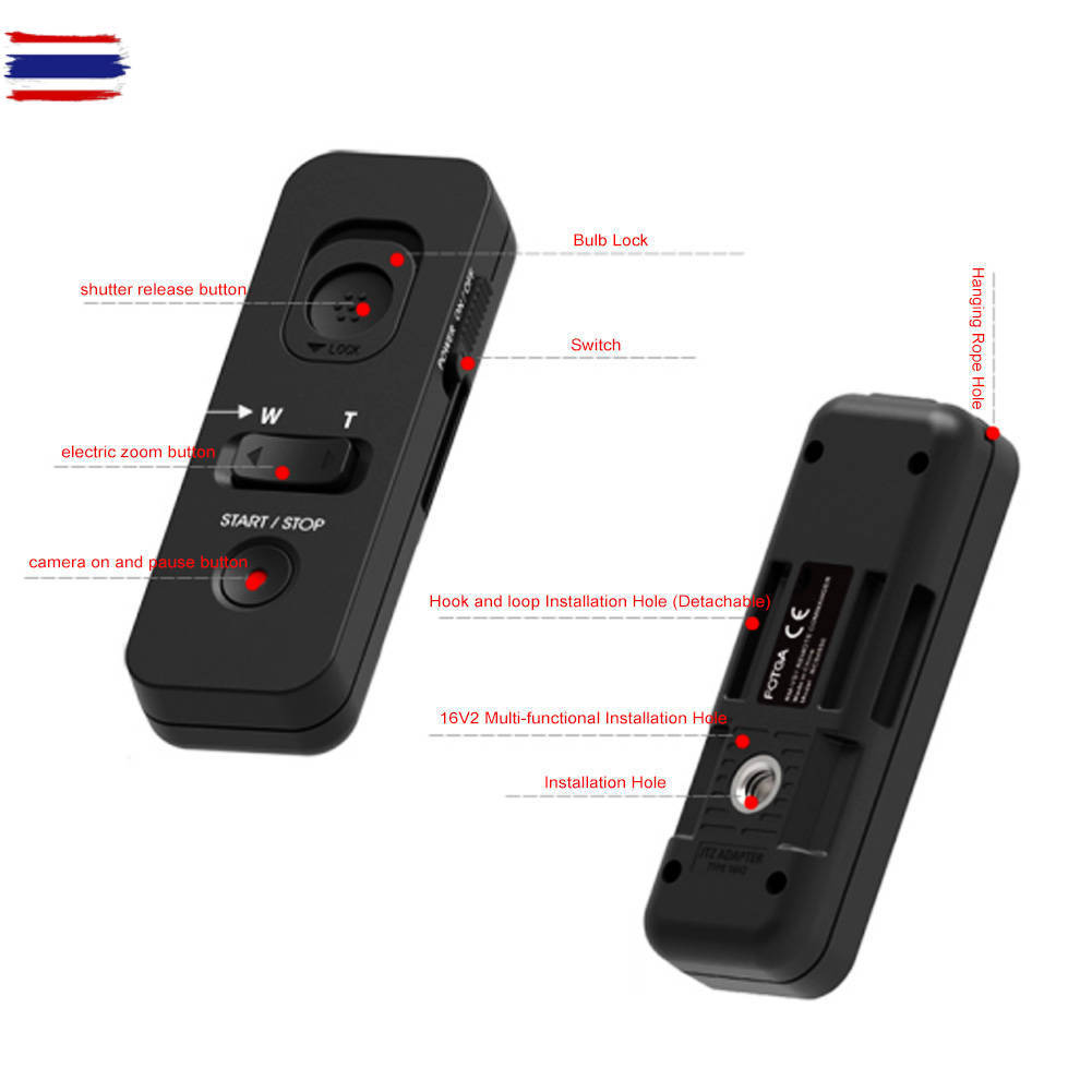 【วันนี้เท่านั้น】FOTGA RM-VS1 Remote Shutter with Multi Terminal สำหรั Sony NEX A7R A7S As RM-VPR1