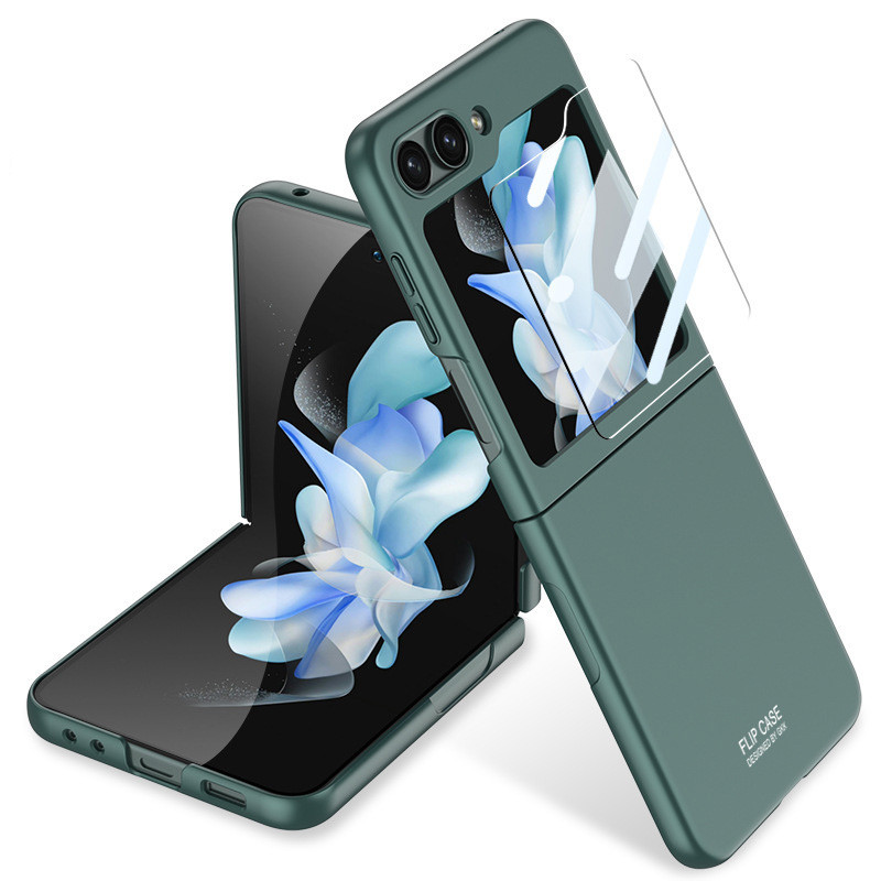 สําหรับเคสโทรศัพท์ Samsung Galaxy Flip 7 Flip765 เคสหน้าจอแบบพับได้ผิวรู้สึกมีน้ําค้างแข็งเปลือก Flip7 บางเฉียบ ราคา ถูกที่สุด ดีลบีเคเค แกลเลอรีภาพที่ 7