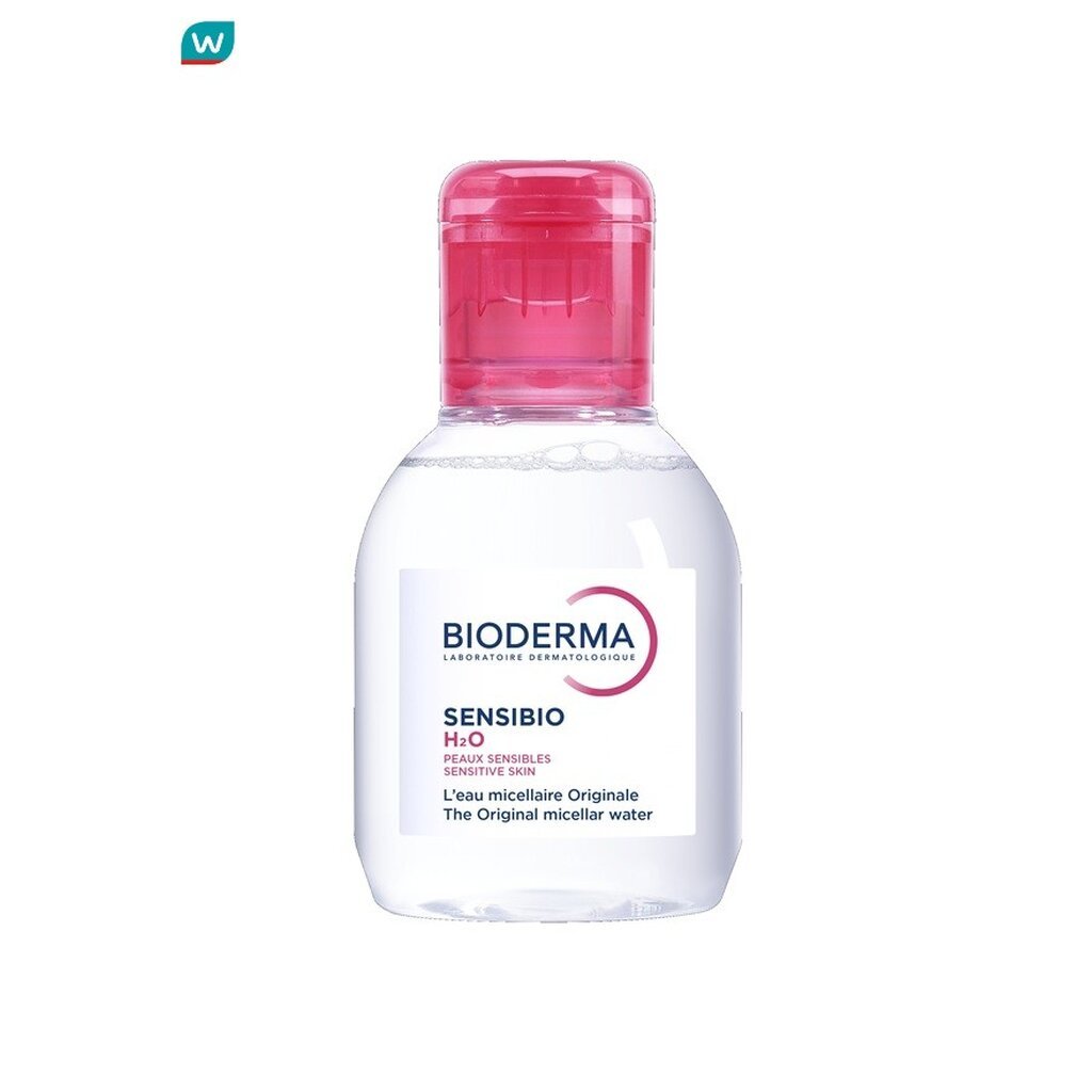 Bioderma ไบโอเดอร์มา เซ็นซิบิโอ เอชทูโอ เมคอัพ รีมูฟเวอร์ คลีนซิ่ง วอเตอร์ 100 มล.