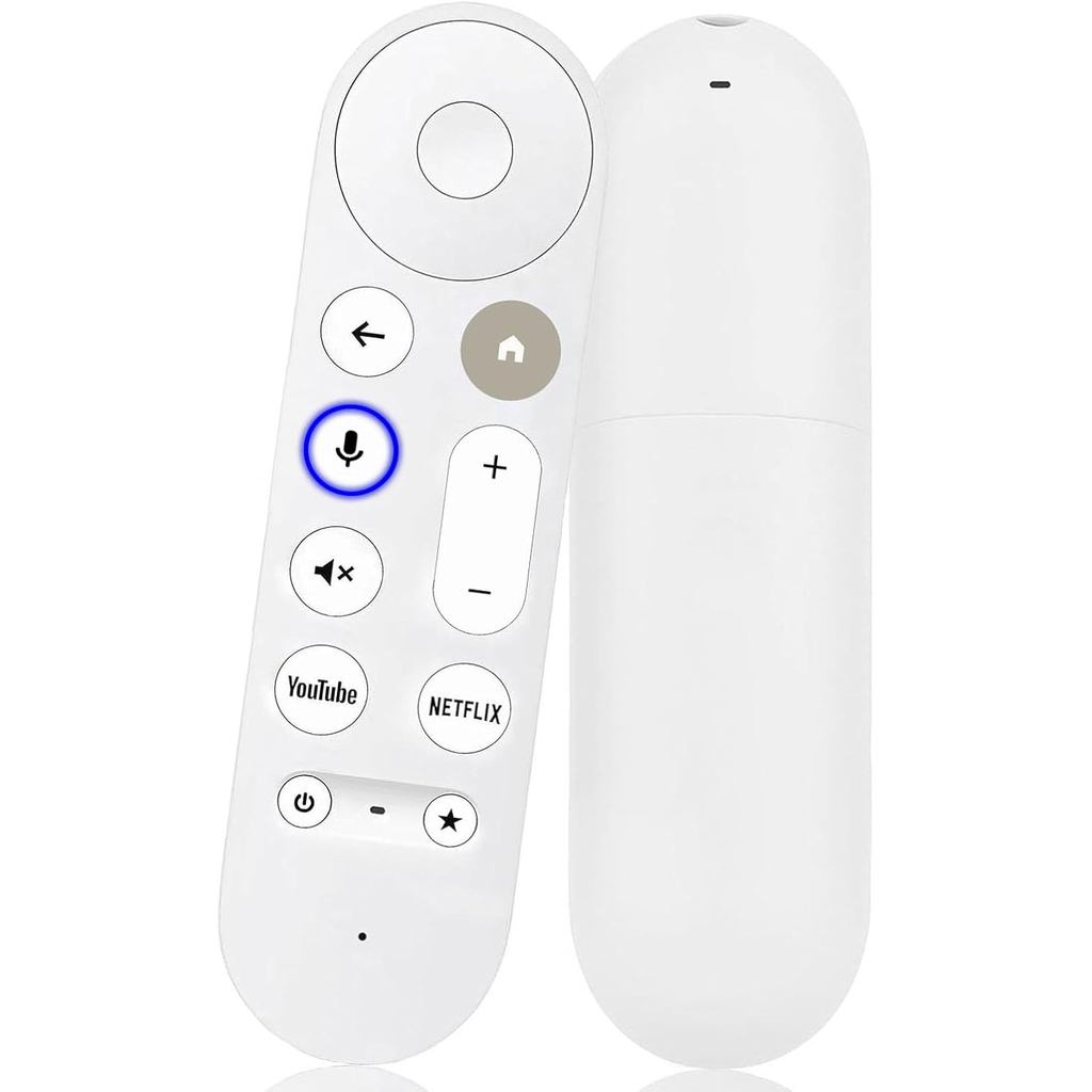 ใหม่เปลี่ยนรีโมทคอนโทรลด้วยเสียงสําหรับ Chromecast-Google-TV 4K/ HD, สําหรับ Google TV Streamer 4K ก