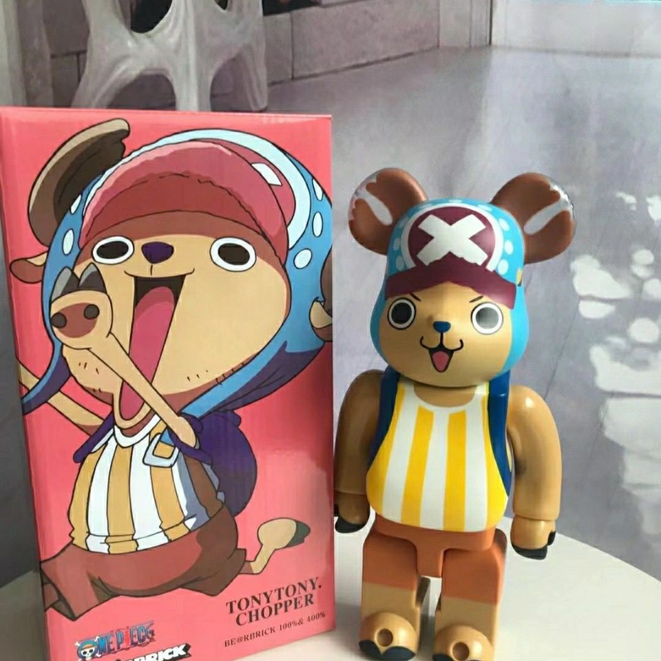 Bearbrick 400% Pirate Chopper Building Block Bear สองปี Later รูปหมีรุนแรงอินเทรนด์ตุ๊กตาเครื่องประดับ/ลูกปัด 2511.14 ราคา ถูกที่สุด ดีลบีเคเค แกลเลอรีภาพที่ 2