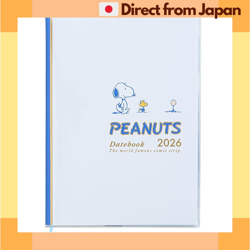 Snoopy 2026 Planner A5 October Start Monthly Weekly Diary Schedule Notebook Sanrio [Japan Shipped]