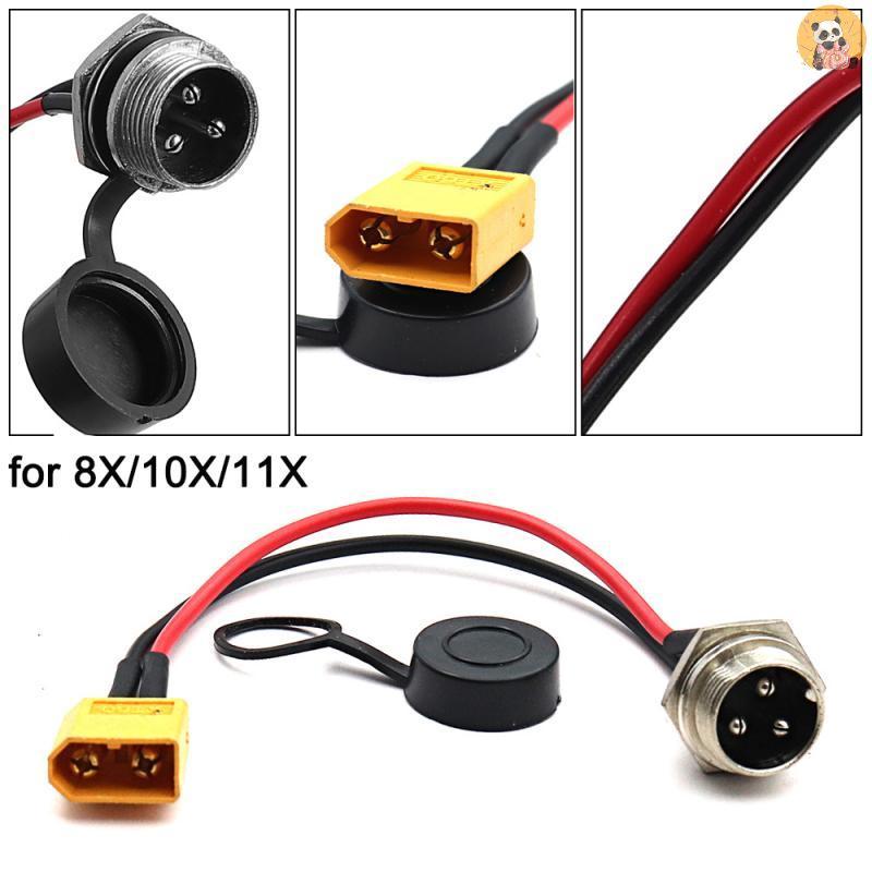XT-60 ถึง GX-16 Connector Adapter สำหรับ ZERO 8X/10X/11X Electric Scooter