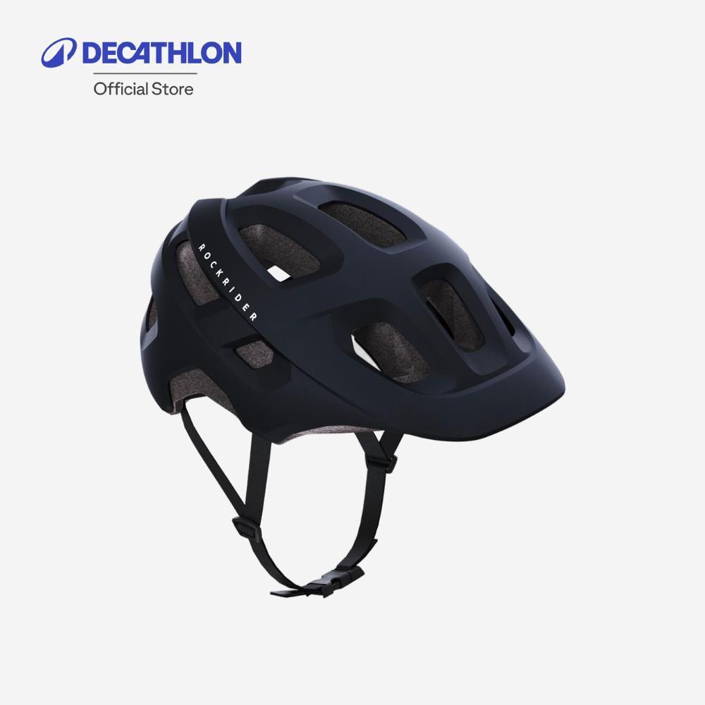 Decathlon Mountain Bike Helmet Expl 100 หมวกกันน็อคสำหรับขี่จักรยานเสือภูเขา รุ่น อีเอ็กซ์พีแอล Expl 100 - Blue