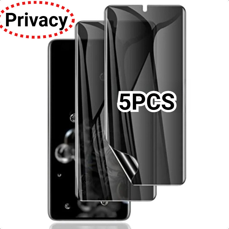 5PCS Anti Spy ตัวป้องกันหน้าจอความเป็นส่วนตัวสําหรับ BLU S91 F92e F91 C7X C7 Bold N3 N2 N1 Pro Anti 