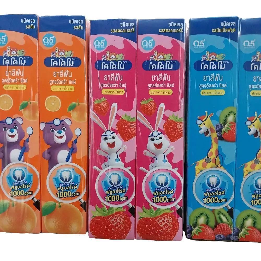 (แพ็ค6) KODOMO ยาสีฟันเด็ก โคโดโม สูตรอัลตร้า ชิลด์ ชนิดเจล ขนาด 40กรัม