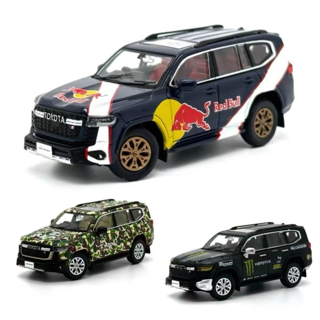 UM 1: 64 Toyota Land Cruiser Land Cruiser LC300 Red Bull Magic Claw Camouflage