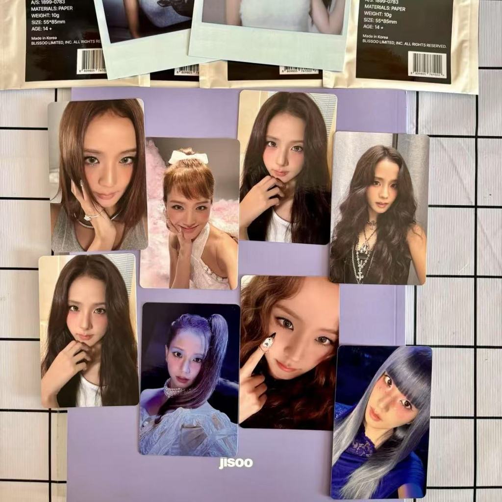 Jisoo Kim Jisoo BLACKPINK jisoo chulo2 การ์ดสุ่ม Kim Jisoo Random Card