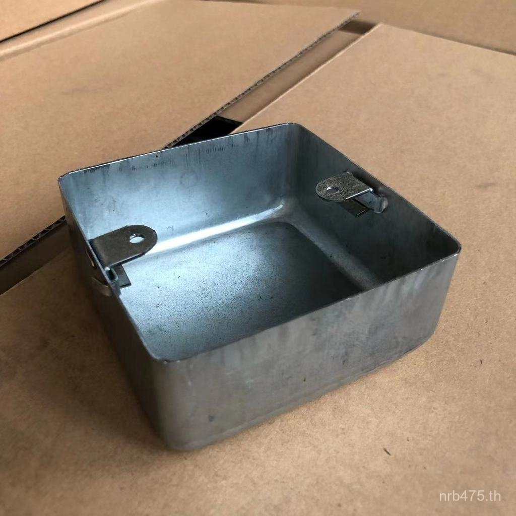 86 กล่องด้านล่างกล่องแยกกล่องเหล็กสวิทช์ซ็อกเก็ตเหล็กกล่องยืดพื้นผิวประเภทโลหะ H40H50 U5WY