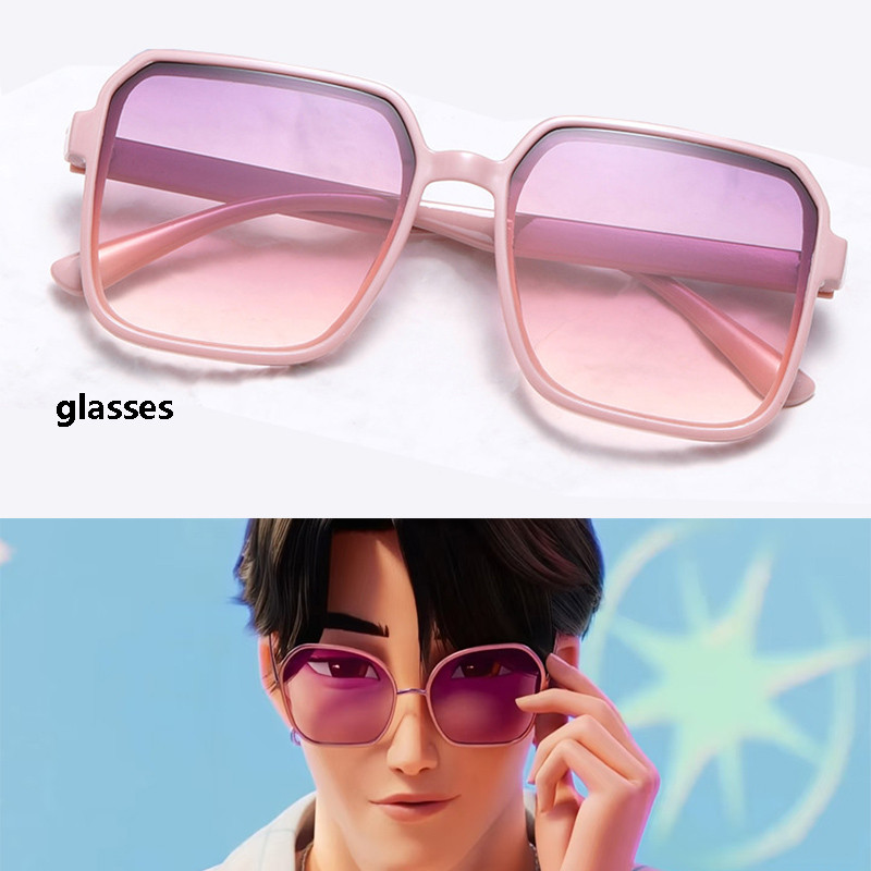 Sunglasses K-pop Demon Hunters Saja Boys Jinu Cosplay Glasses Halloween Christmas Outdoor Sports Cyc