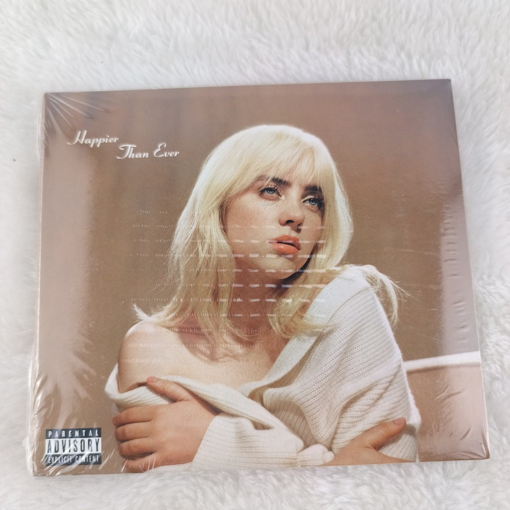 Z670 Billie Eilish Happier Than Ever CD Album 20 Tracks C0103