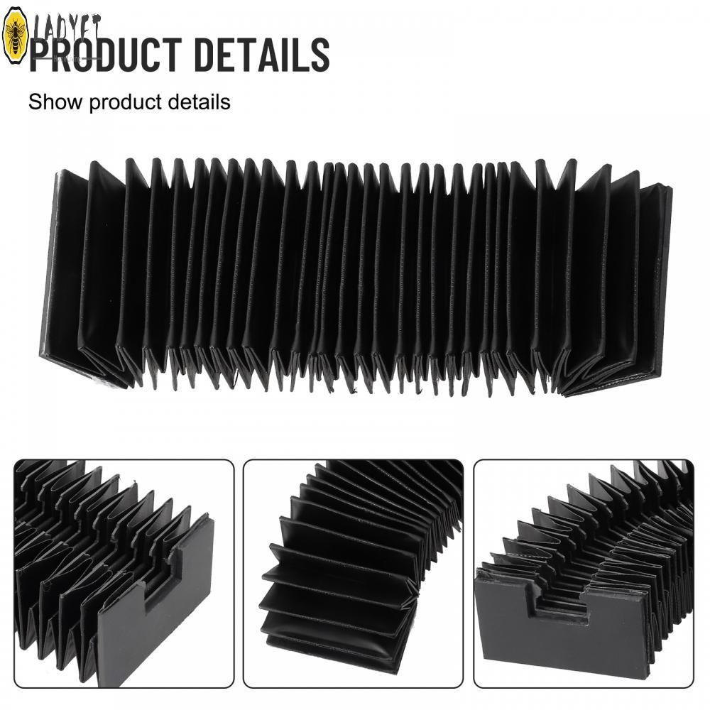 ผ้าคลุมกันฝุ่นสูบลมแบบยืดไสลด์แบบยืดหยุ่นได้ HGR20 รางนําเชิงเส้น ผ้ากันสามหลักฐาน